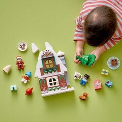 10976 LEGO® DUPLO® Joulupukin piparkakkutalo hinta ja tiedot | LEGOT ja rakennuslelut | hobbyhall.fi