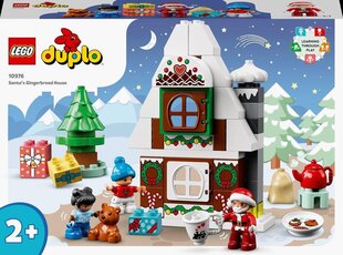 10976 LEGO® DUPLO® Joulupukin piparkakkutalo hinta ja tiedot | LEGOT ja rakennuslelut | hobbyhall.fi