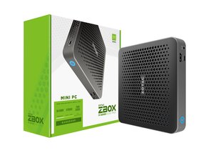 Zotac ZBOX Edge : MI623 0.64L PC. Black BGA 1528 i3-10110U 2.1 GHz: n kanssa. hinta ja tiedot | Pöytätietokoneet | hobbyhall.fi