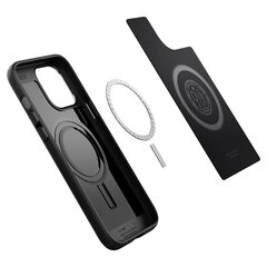 Spigen Mag Armor - suojakotelo iPhone 13 Pro -panssarikotelolle, joka on yhteensopiva MagSafe Matte Blackin kanssa hinta ja tiedot | Puhelimen kuoret ja kotelot | hobbyhall.fi