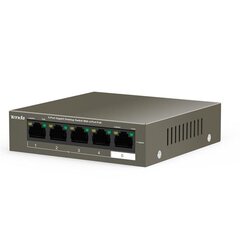 Tenda : TEF1105P - verkkokytkin. Managed Fast Ethernet (10/100) Brown Power over Ethernet (PoE). hinta ja tiedot | Reitittimet ja modeemit | hobbyhall.fi