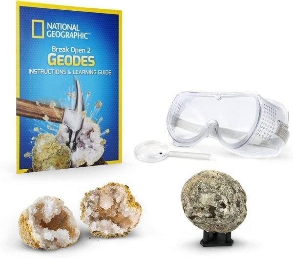 National Geographic Break Your Own Geode tiedepaketti, RTNGGEO2 hinta ja tiedot | Kehittävät lelut | hobbyhall.fi