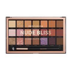 Luomiväripaletti ProFusion 30 g, Nude Bliss hinta ja tiedot | Silmämeikit | hobbyhall.fi