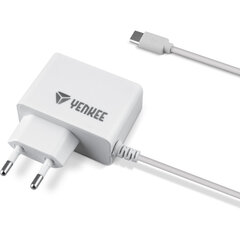 YENKEE Type-C pikalaturi, USB-C, 10W, 1.3m. hinta ja tiedot | Puhelimen laturit | hobbyhall.fi