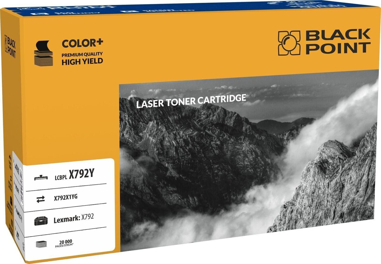 Black Point BLLOPLX792YBW hinta ja tiedot | Laserkasetit | hobbyhall.fi