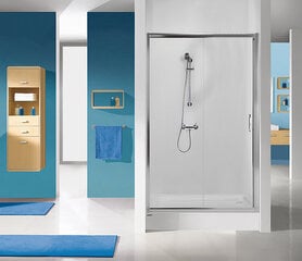 Suihkukaapin ovi Sanplast TX D2/TX5b 100s, profiili bahama vaaleanruskea, koristeltu lasi W15 hinta ja tiedot | Suihkuseinät ja -ovet | hobbyhall.fi