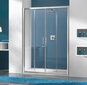 Suihkukaapin ovi Sanplast TX D4/TX5b 130s, manhatan-profiili, koristeltu harmaa lasi hinta ja tiedot | Suihkuseinät ja -ovet | hobbyhall.fi