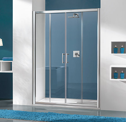 Suihkukaapin ovi Sanplast TX D4/TX5b 130s, profiili manhatan, koristeellinen lasi W15 hinta ja tiedot | Suihkuseinät ja -ovet | hobbyhall.fi