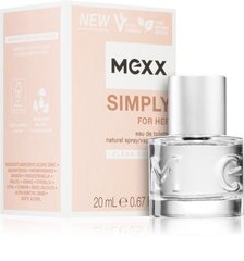 Parfyymi Mexx Simply EDT naisille 20 ml hinta ja tiedot | Mexx Hajuvedet ja kosmetiikka | hobbyhall.fi