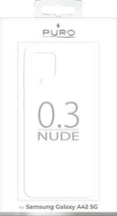 PURO 0.3 Naked Case Samsung Galaxy A42 5G varten. hinta ja tiedot | Puro Puhelimet, älylaitteet ja kamerat | hobbyhall.fi