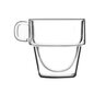 Vialli Design Senso kuppisetti kaksinkertaisilla laseilla 280 ml, 6 kpl hinta ja tiedot | Lasit, mukit ja kannut | hobbyhall.fi