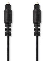 Nedis Digital Audio Cable TosLink 1m Black hinta ja tiedot | Toslink Kodinkoneet ja kodinelektroniikka | hobbyhall.fi