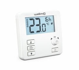 Asennustermostaatti Wellmo WTH31.16 hinta ja tiedot | Ajastimet ja termostaatit | hobbyhall.fi