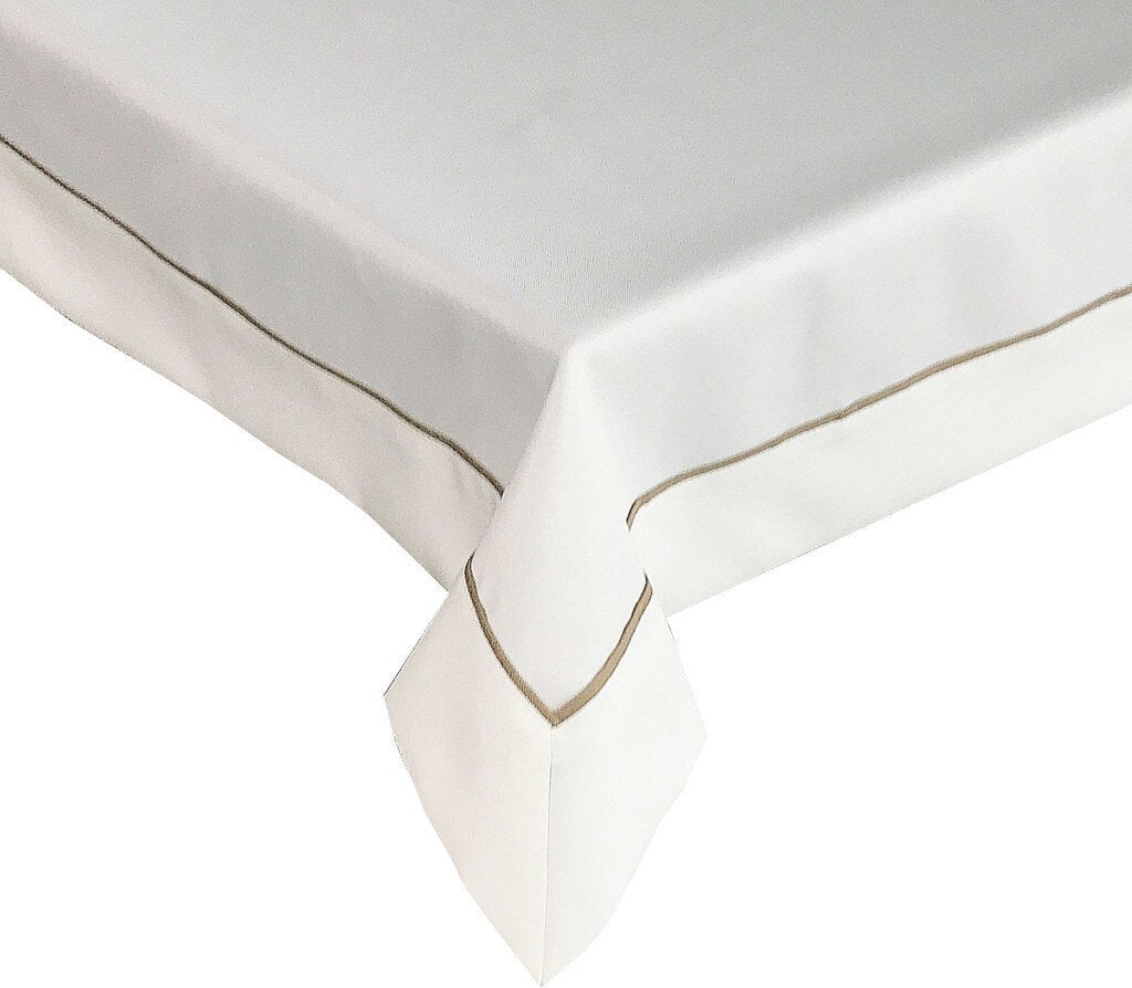 OI - 03 -pöytäliina, 150 x 260 cm, valkoinen hinta ja tiedot | Pöytäliinat, tabletit ja lautasliinat | hobbyhall.fi