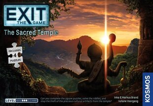 EXIT + PUZZLE: The Sacred Temple (EN) hinta ja tiedot | Lautapelit ja älypelit | hobbyhall.fi