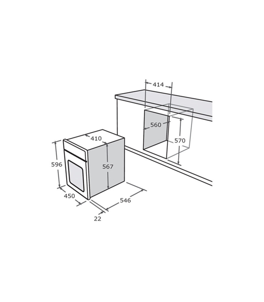 Berk BO743EG BL/S hinta ja tiedot | Erillisuunit | hobbyhall.fi