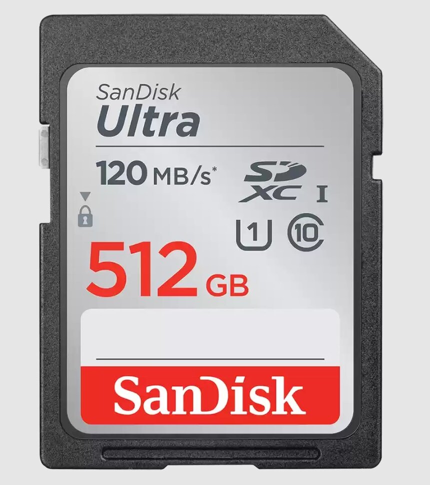 Muistikortti Secure Digital Ultra 512GB 120MB/s A1/Luokka 10/UHS-I hinta ja tiedot | Puhelimen muistikortit | hobbyhall.fi