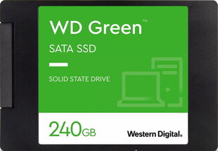 Sisäinen kiintolevy Western Digital WDS240G3G0A 2,5" 240 GB BFNBBS55146897 hinta ja tiedot | Kovalevyt | hobbyhall.fi