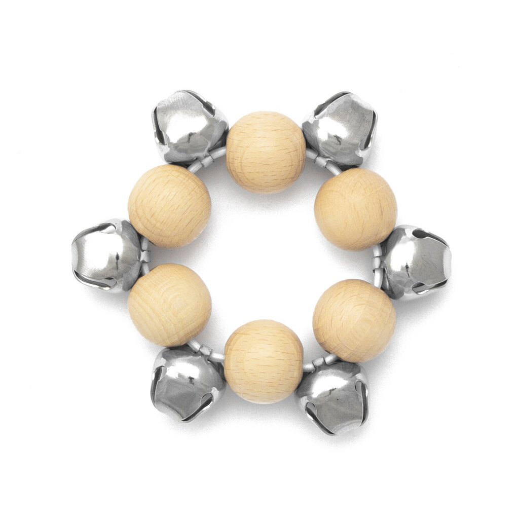 Rattle rannekoru Rohema Wrist Bells Medium Pitch hinta ja tiedot | Perkussiosoittimet | hobbyhall.fi