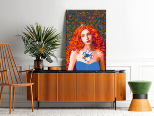 DIY kangas maalaus - Woman With an Iris hinta ja tiedot | Artgeist Lapset | hobbyhall.fi