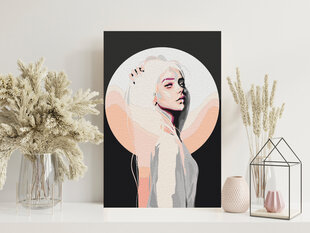 DIY kangas maalaus - Lady Moon hinta ja tiedot | Artgeist Lapset | hobbyhall.fi
