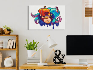 DIY kangas maalaus - Monkey Graffiti hinta ja tiedot | Artgeist Lapset | hobbyhall.fi