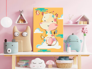 DIY kangas maalaus - Funny Giraffe hinta ja tiedot | Maalaa numeroiden mukaan | hobbyhall.fi