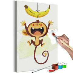 DIY kangas maalaus - Hungry Monkey hinta ja tiedot | Maalaa numeroiden mukaan | hobbyhall.fi