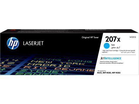 HP 207X Cyan LaserJet Toner Cartridge hinta ja tiedot | Laserkasetit | hobbyhall.fi