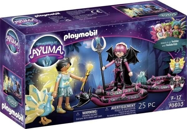 70803 PLAYMOBIL® Ayuma Kristallinkantaja ja lepakkokantaja sielun kanssa hinta ja tiedot | LEGOT ja rakennuslelut | hobbyhall.fi