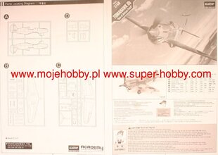 AKATEMIA Curtiss P-40 B Tomahawk hinta ja tiedot | Academy Hobby Vapaa-ajan pelit ja askartelu | hobbyhall.fi