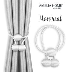 AmeliaHome verhonpitimet Montreal, 2 kpl. hinta ja tiedot | Verhot | hobbyhall.fi