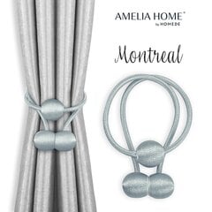AmeliaHome verhonpitimet Montreal, 2 kpl. hinta ja tiedot | Verhot | hobbyhall.fi