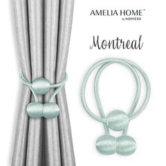 AmeliaHome verhopidikkeet Montreal, 2 kpl. hinta ja tiedot | AmeliaHome Verhot, verhotangot ja kaihtimet | hobbyhall.fi