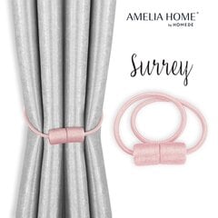 AmeliaHome verhopidikkeet Surrey, 2 kpl. hinta ja tiedot | Verhot | hobbyhall.fi