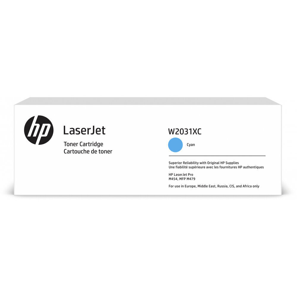 Toner HP 415X W2031XC, sininen (syaani) hinta ja tiedot | Laserkasetit | hobbyhall.fi