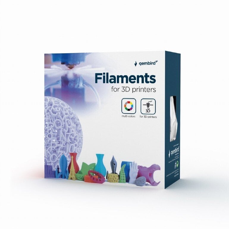 Gembird 3D-muovi 3DP-PLA1.75-01-PR hinta ja tiedot | Älylaitteiden lisätarvikkeet | hobbyhall.fi