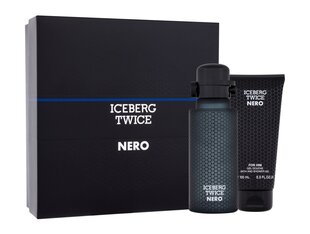 Aseta jäävuori kahdesti Nero: --EDT miehille 125 ml + suihkugeeli 100 ml hinta ja tiedot | Iceberg Hajuvedet ja tuoksut | hobbyhall.fi