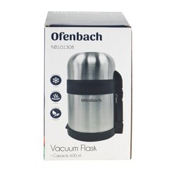 Elintarvikkeiden terveys 600 ml OFENBACH 101308 hinta ja tiedot | Termoskannut ja termosmukit | hobbyhall.fi