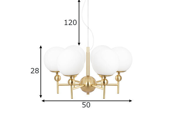 Globen Lighting kattovalaisin Astrid 50 hinta ja tiedot | Kattovalaisimet | hobbyhall.fi