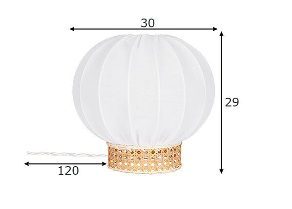 Globe Lighting pöytävalaisin Yokohama hinta ja tiedot | Pöytävalaisimet | hobbyhall.fi