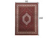 Matto Theko Sirsa Silkki 90x160 cm hinta ja tiedot | Isot matot | hobbyhall.fi