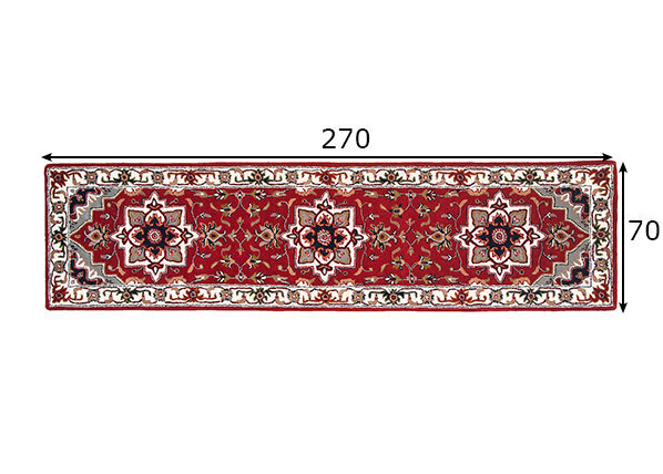 Verhoilu Theko Royal Heriz 70x270 cm hinta ja tiedot | Isot matot | hobbyhall.fi