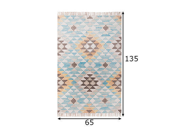 Tom Tailor Vintage tarkistus Kelim 65x135 cm hinta ja tiedot | Isot matot | hobbyhall.fi