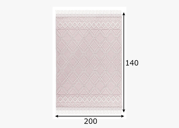 Matto Theko Tom Tailor Macrame 140x200 cm hinta ja tiedot | Isot matot | hobbyhall.fi