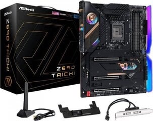 Kompiuterių aušinimo priedas Asrock Z690 Taichi Intel Z690 LGA 1700 ATX hinta ja tiedot | Kannettavien tietokoneiden lisätarvikkeet | hobbyhall.fi