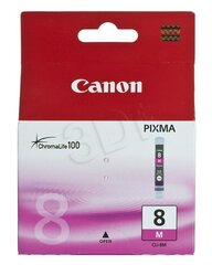 Canon CLI-8M Ink Cartridge, Magenta hinta ja tiedot | Mustekasetit | hobbyhall.fi
