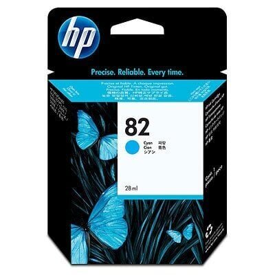 HP 82 Ink cyan 69ml DSJ500 800PS hinta ja tiedot | Mustekasetit | hobbyhall.fi