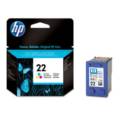 HP 22 ink color 5ml PSC1410 hinta ja tiedot | Mustekasetit | hobbyhall.fi