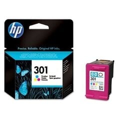 HP 301 ink color blister hinta ja tiedot | Mustekasetit | hobbyhall.fi